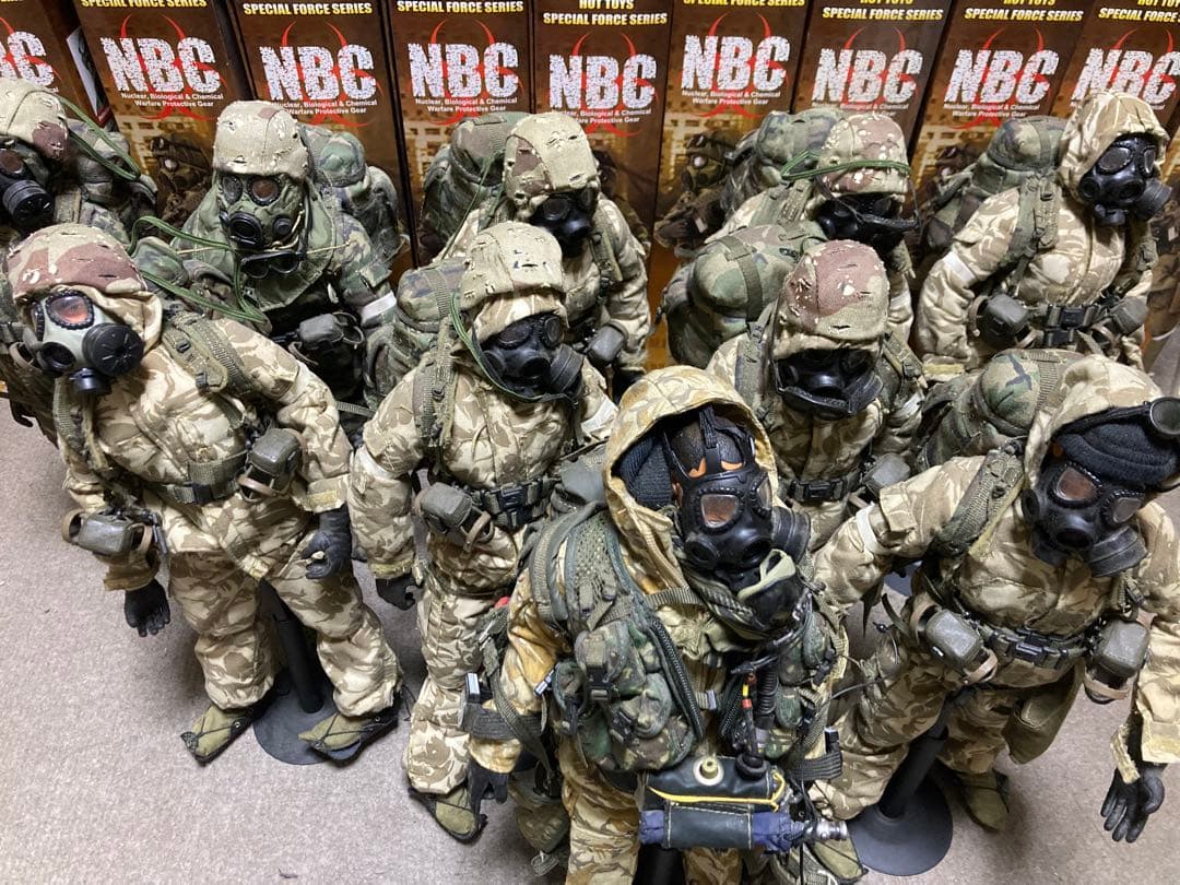 ホットトイズ 1/6 NBCスペシャルフォース10体セット　ジャンク