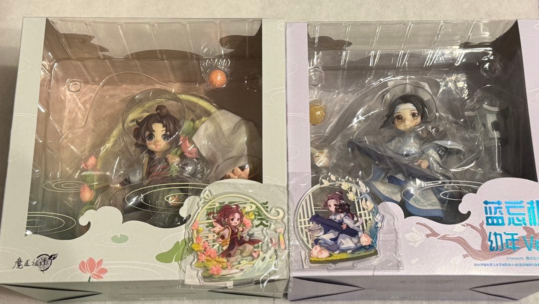 魔道祖師 フィギュア GSC 幼年 魏無羨 藍忘機 特典付き セット