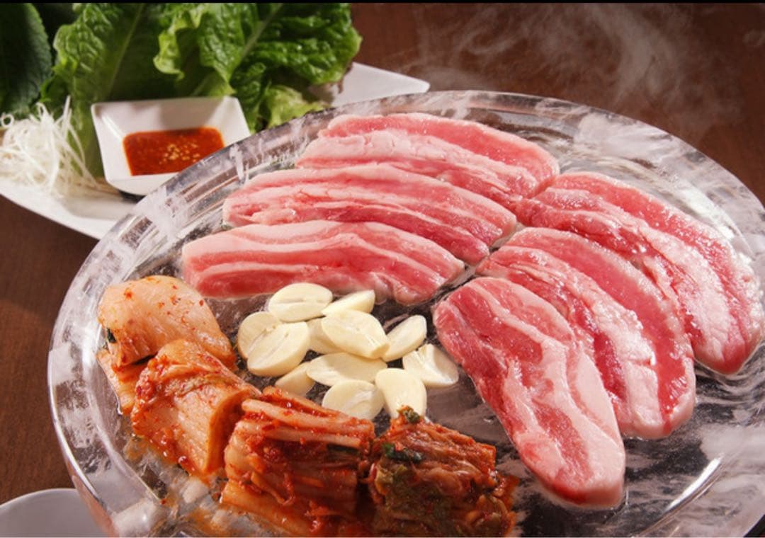 水晶プレートBBQ 焼肉プレート