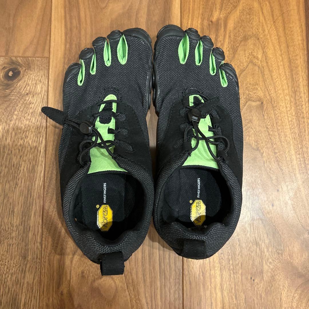 Vibram V-Run Retro ブラック/グリーン 39