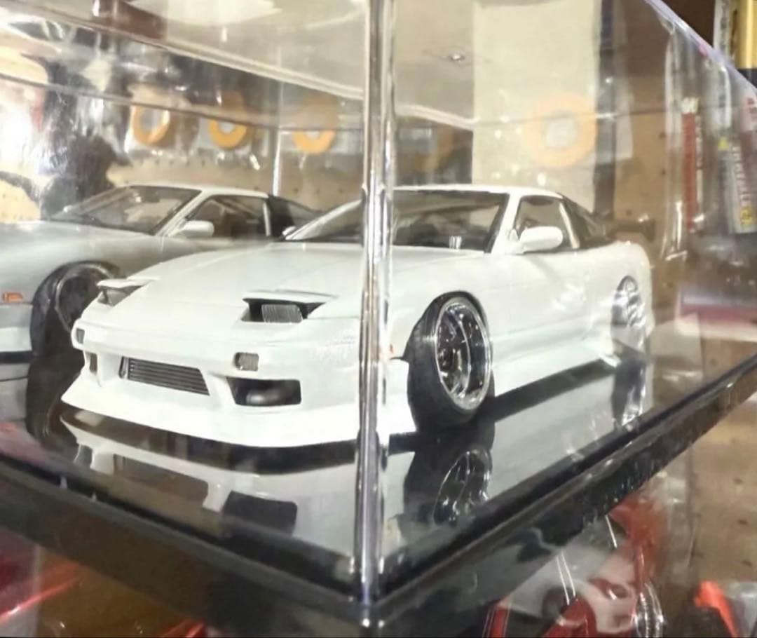 アオシマ URAS 180SX NOS仕様 WORKホイール 深リム