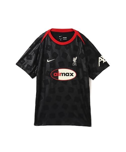 Liverpool×Nike Airmax プレマッチティー 黒 S 新品未使用