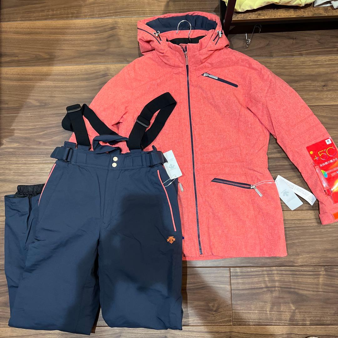 新品上下セット　DESCENTE DRAG629WFA スキーレディースウェア