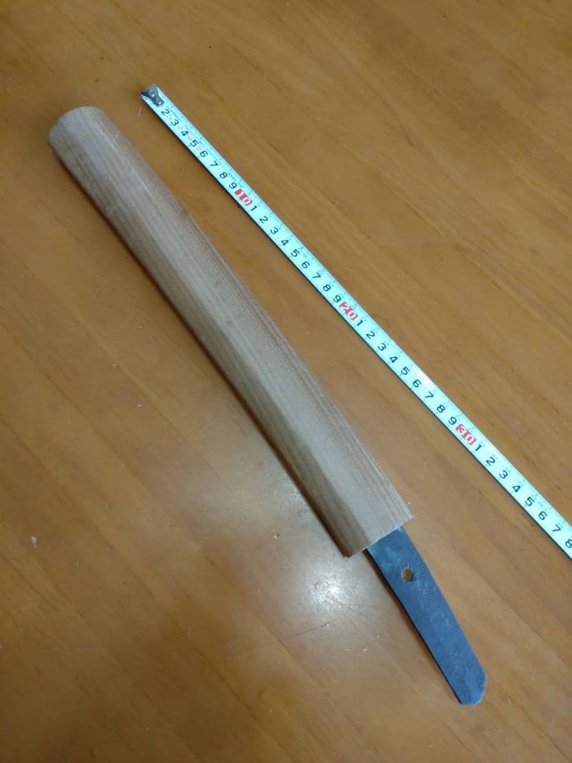 残欠、合法商品　銘(兼次)　直刃紋、竹細工刀、小刀の材料