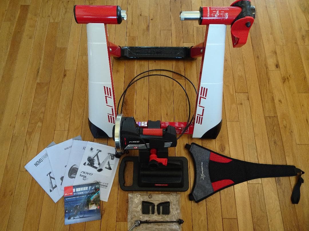ELITE　NOVO FORCE　前輪ブロック　ローラー汗防止カバー