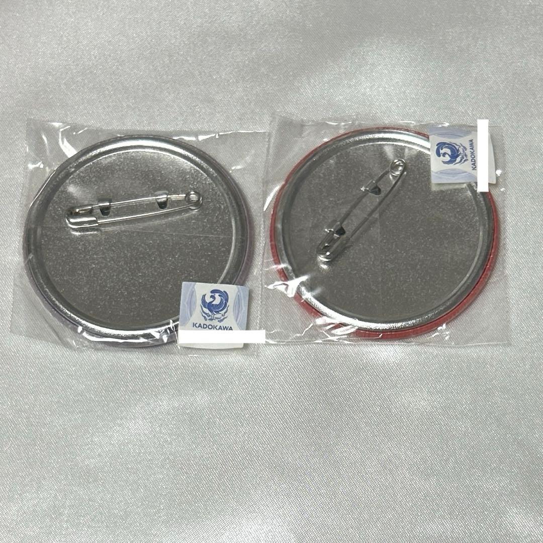 文豪ストレイドッグス 缶バッジ 金平糖 crane+ 芥川龍之介 中原中也