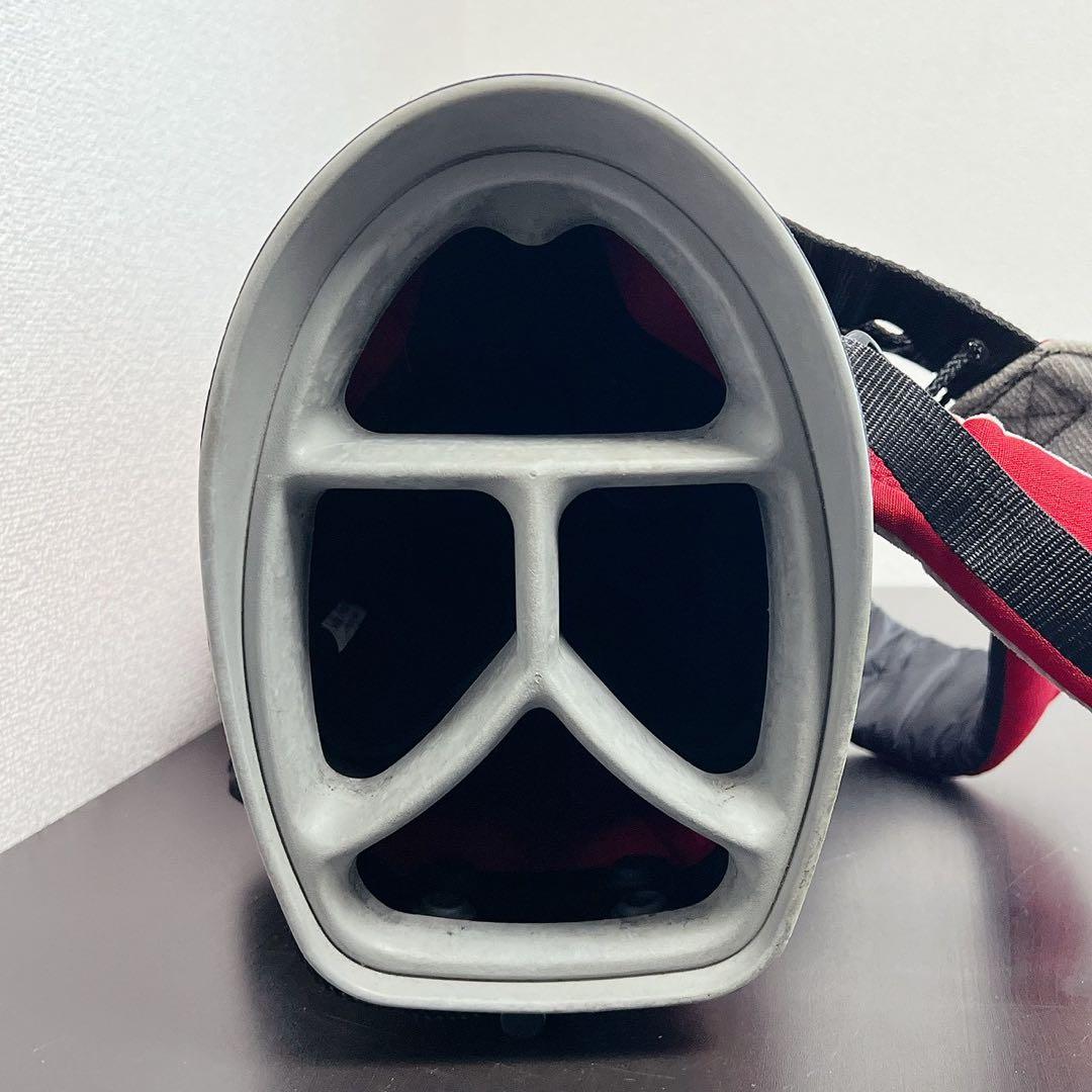 NIKE ナイキ 軽量 スタンドキャディバッグ 4分割 レッド ブラック ゴルフ