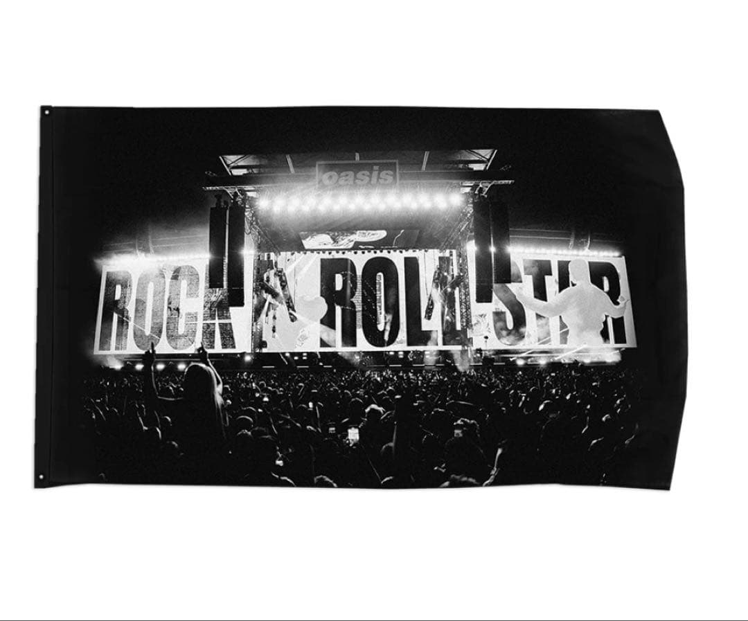 Oasis Live '25 ファブリックポスター フラッグ ショッパー付