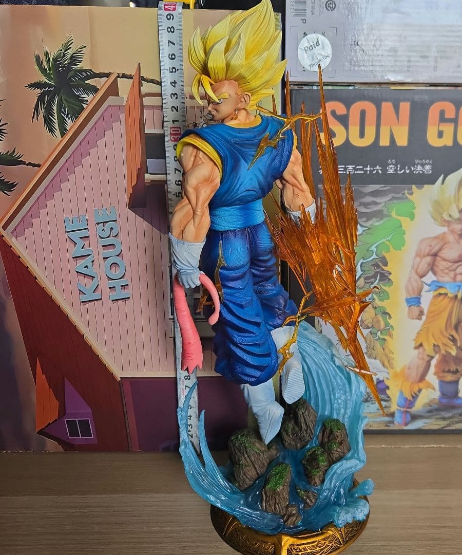 超サイヤ人ベジット フィギュア ガレージキット　海外製品　ポタラ無し