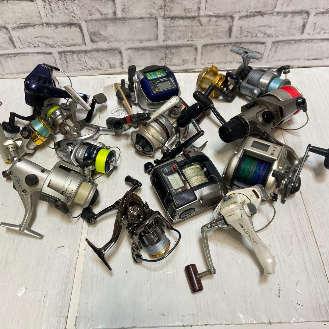ジャンク　Daiwa SHIMANO Mulanimo リール　まとめ売り14点