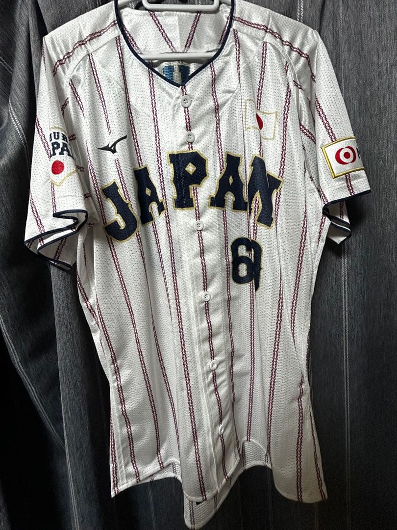 石井大智 侍ジャパン オーセンティックホームユニ