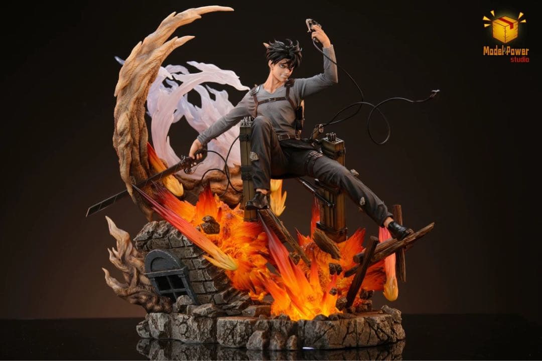 進撃の巨人　リヴァイ・アッカーマン　ガレージキッド　フィギュア　完成品