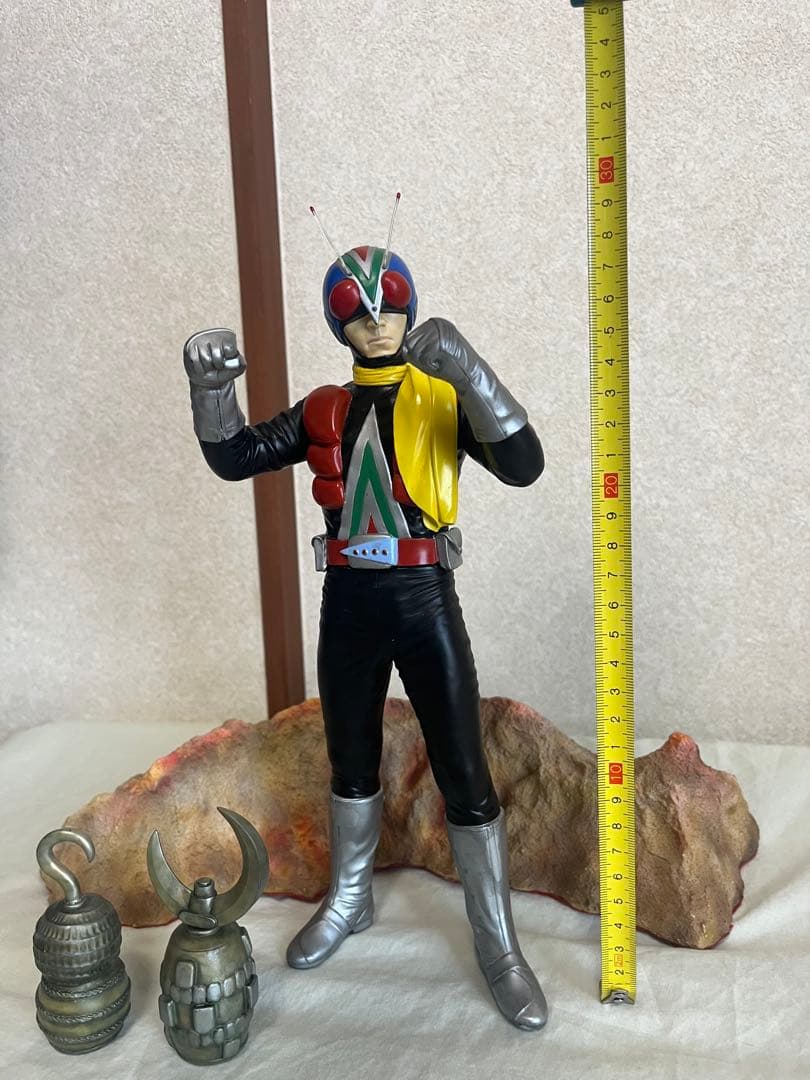 ボークス ライダーマン 海洋堂　東映レトロ 仮面ライダー　ガレージキット 完成品