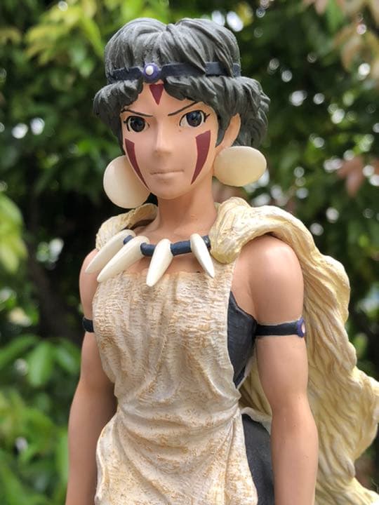 美品‼️ ジブリ　コミニカ　もののけ姫　サン　限定フィギュア