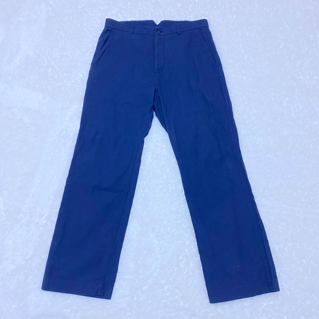  peak　LOCAL WEAR ネイビー カジュアルパンツ　Lサイズ
