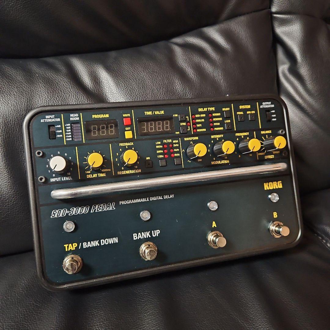 KORG SDD-3000 PEDAL デジタル・ディレイ
