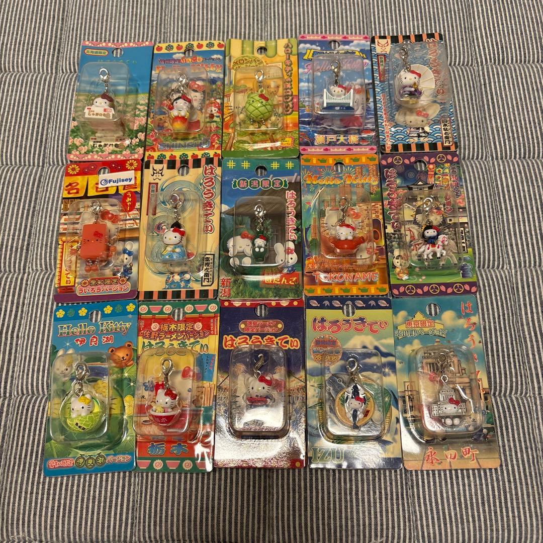 ご当地キティ　ファスナーマスコット　セット