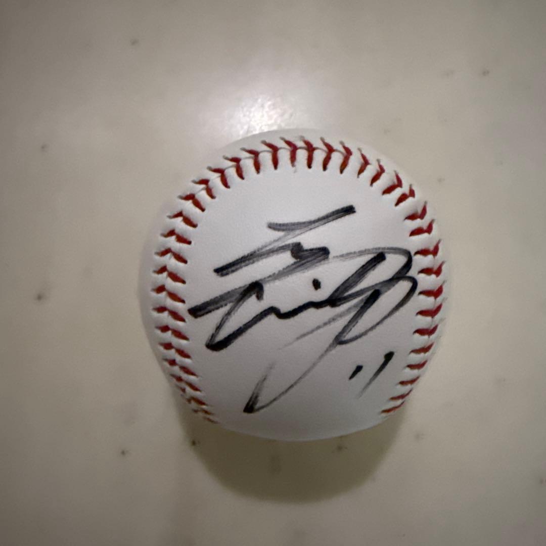 大谷翔平直筆サインボール