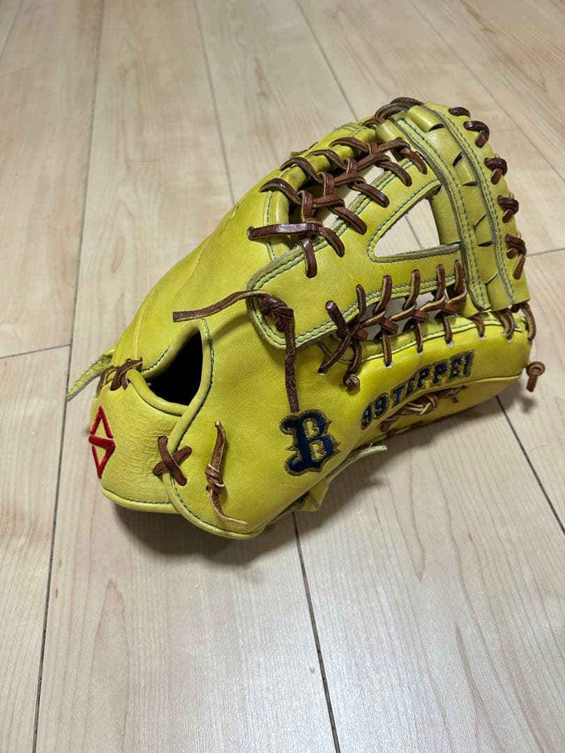 最終値引き価格　早い者勝ち超美品　グラブワークス　ファーストミット　硬軟兼用