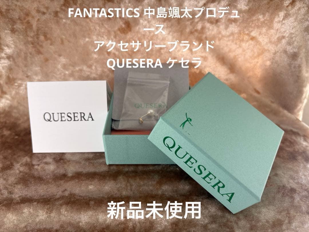 中島颯太プロデュースQUESERA淡水パールピアス