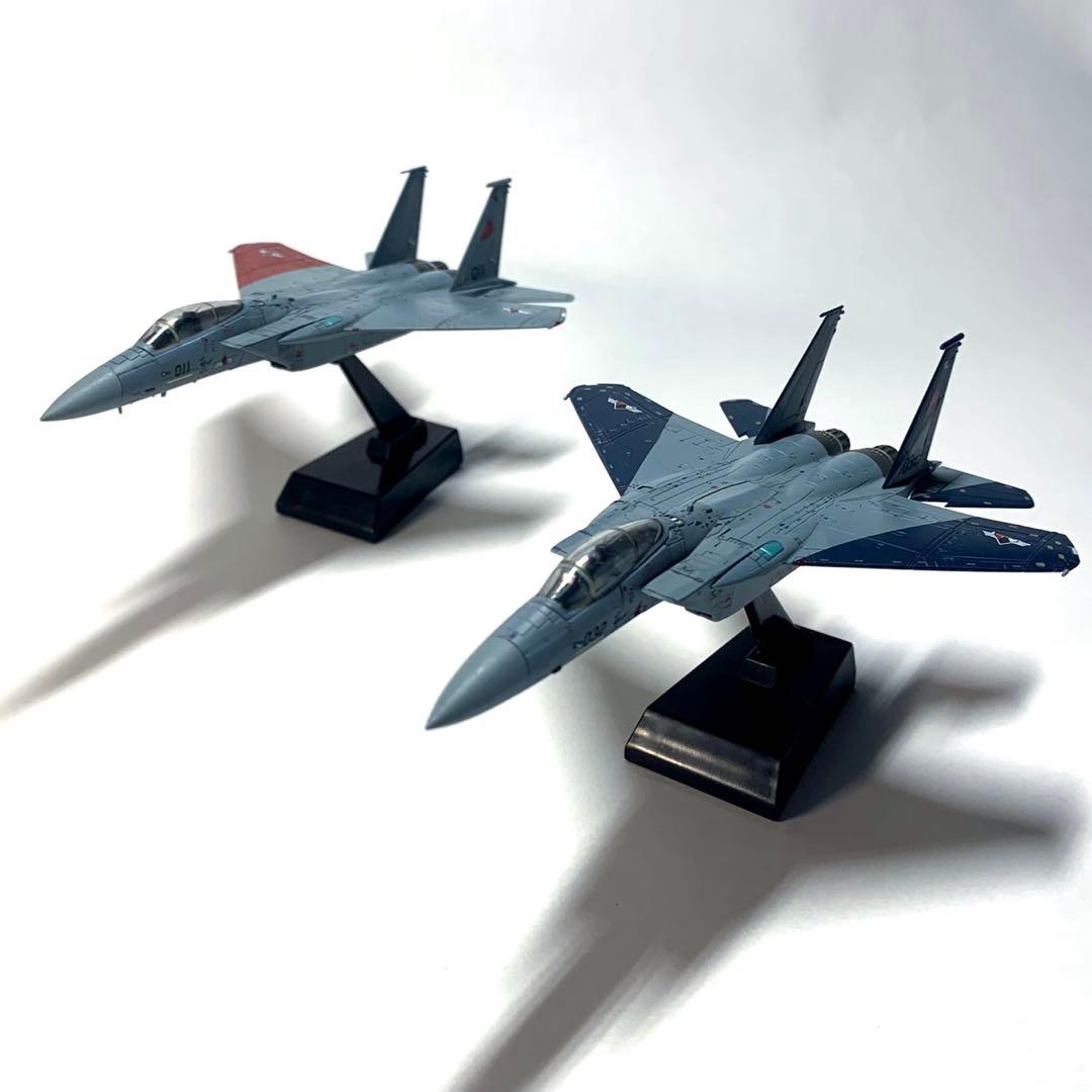 技mix エースコンバットF-15C 2機　発光ユニットあり　予備ボタン電池付き