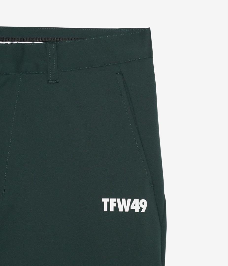 新品タグ付き⭐️TFW49 ⭐️2025FW新作⭐️メンズMサイズ　ブラックパンツ