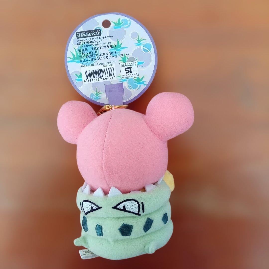 ポケモン　ピカチュウ　マスコット　メガヤドラン　ポンチョ