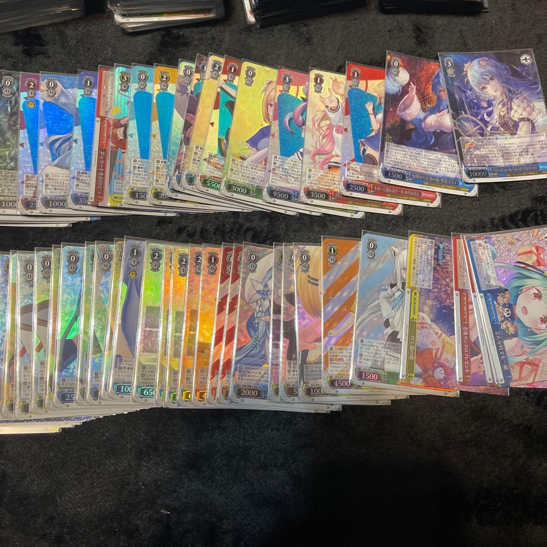 ホロライブ　ヴァイスシュヴァルツ　引退品 サイン付きEXPO限定カード有り
