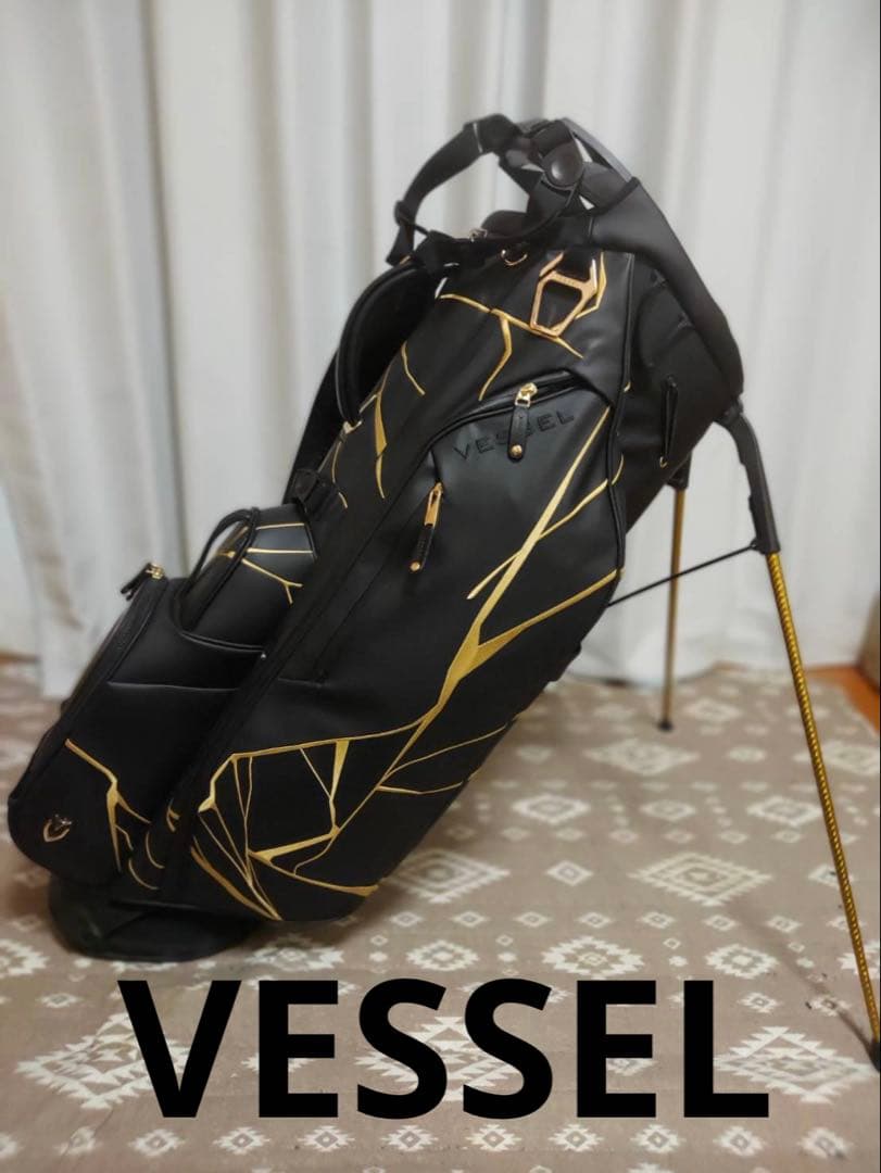 【美品】ベゼルプレイヤー4.0プロスタンド キャディーバックKINTSUGI
