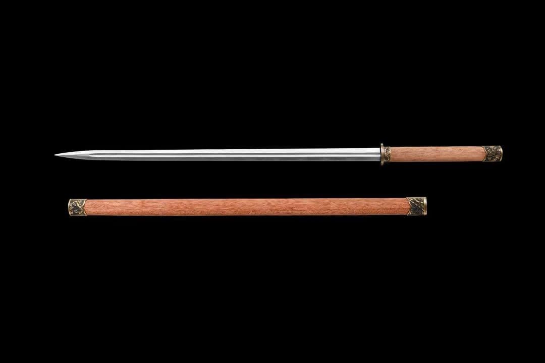 【全銅小剣】 古兵器 刀装具 日本刀　模造刀 居合刀 武士道 鑑賞用 美術刀