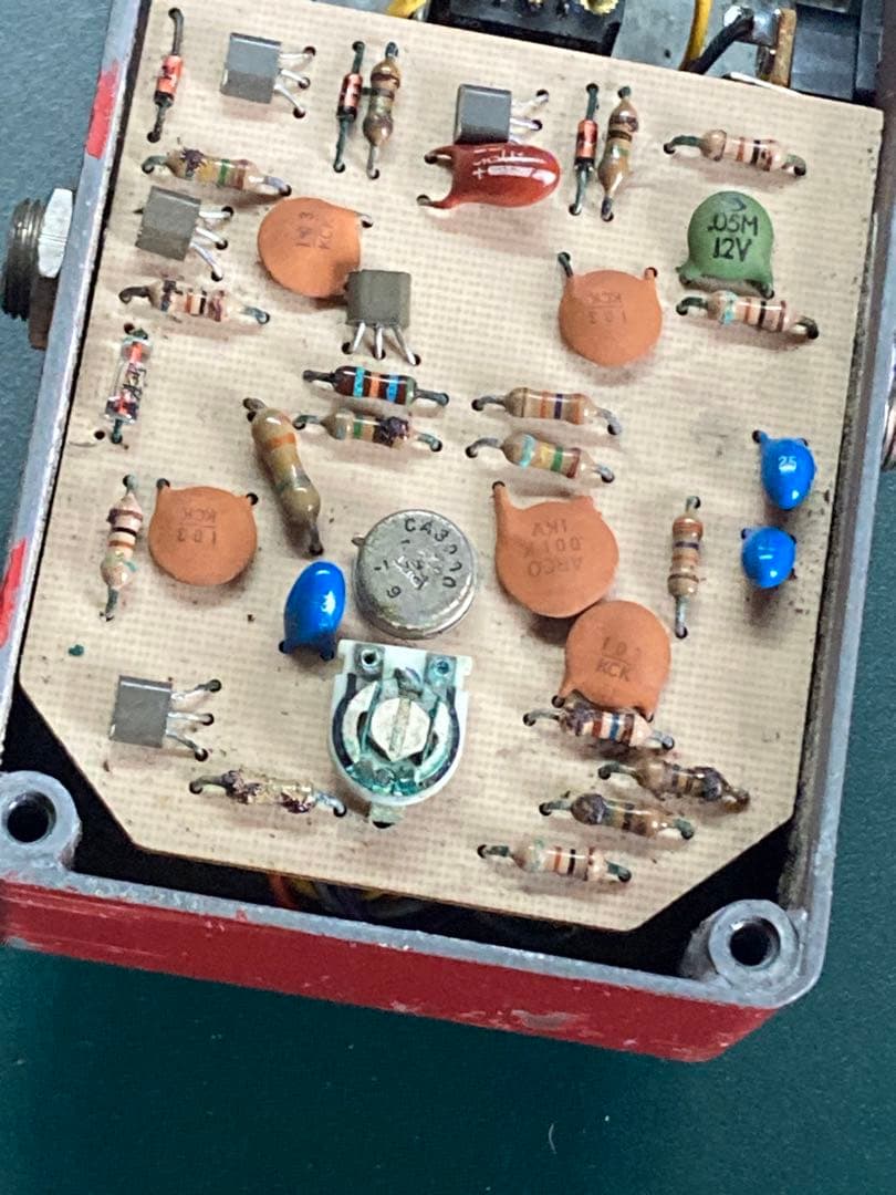 MXR DynaComp 1977年製 ビンテージ スクリプトロゴ　ダイナコンプ