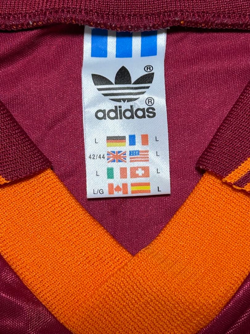 adidas ASローマ 1992-1993 シーズンレプリカユニフォーム
