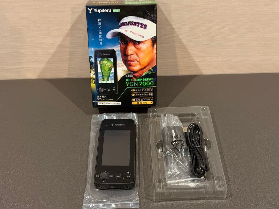 【最新アップデート済み】YUPITERU ゴルフナビ YGN7000