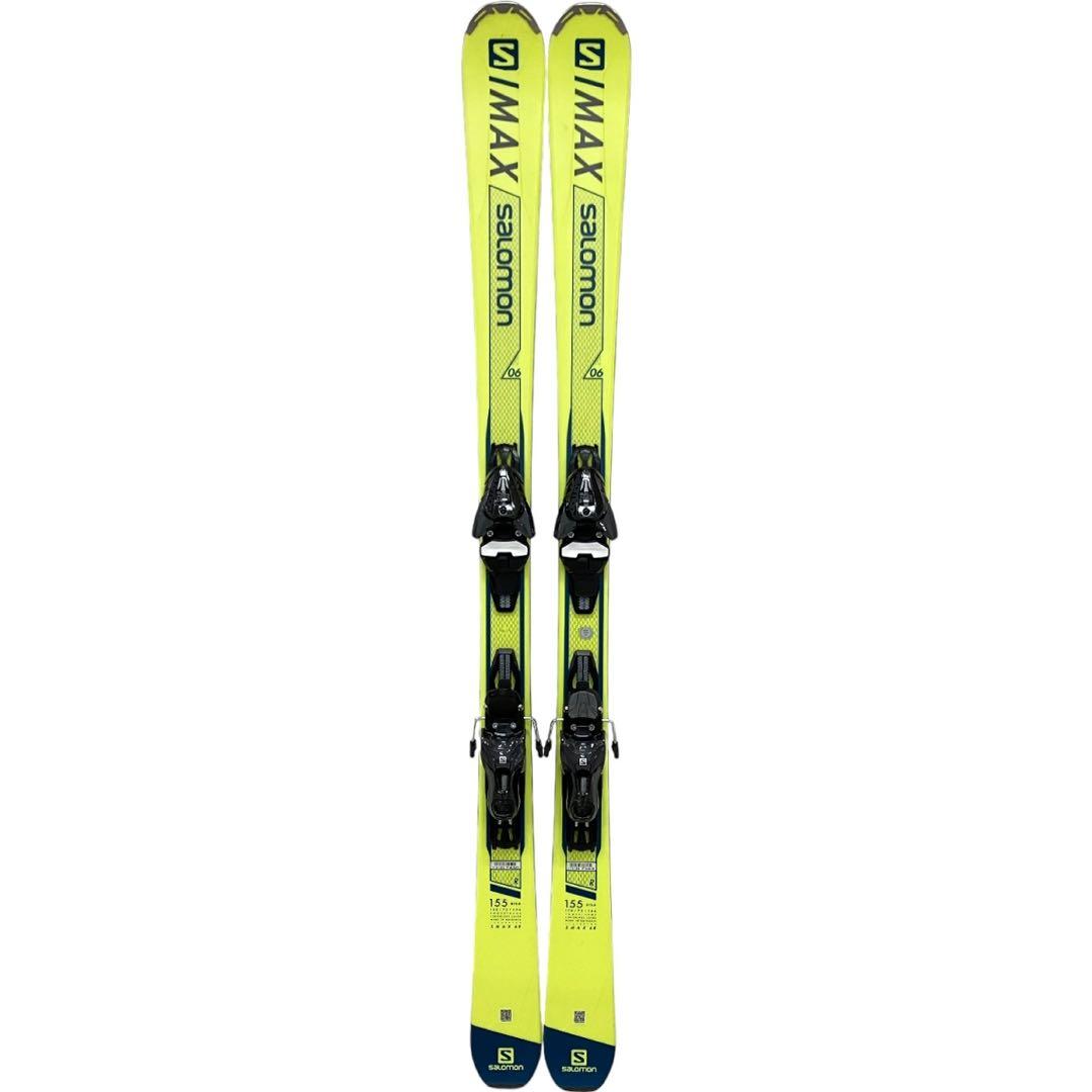 美品軽量salomonサロモンS/MAX6 155cm金具セット　初中級向け