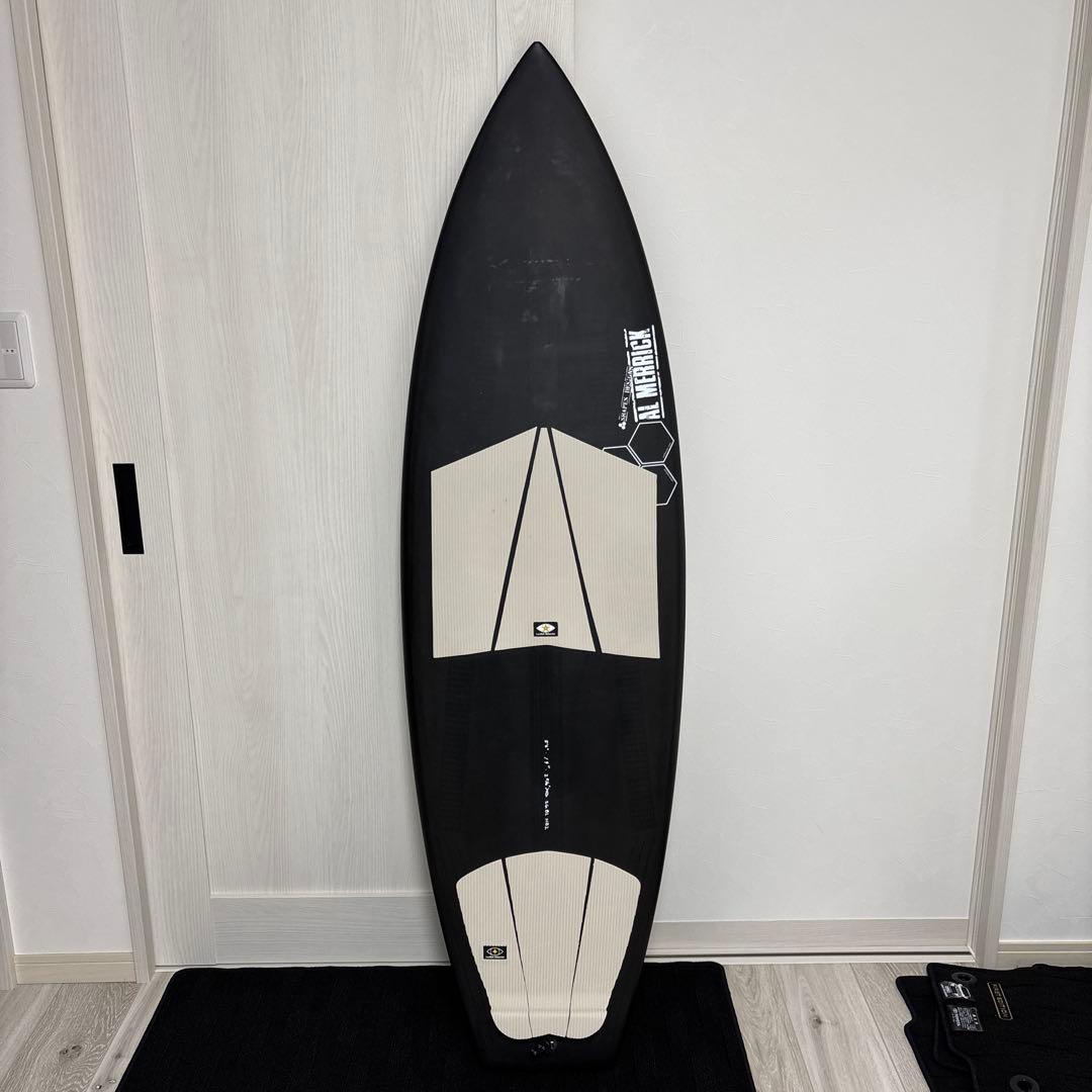 サーフィン・ボディボード NECK BEARD2 BLACK SHADOW 5'6
