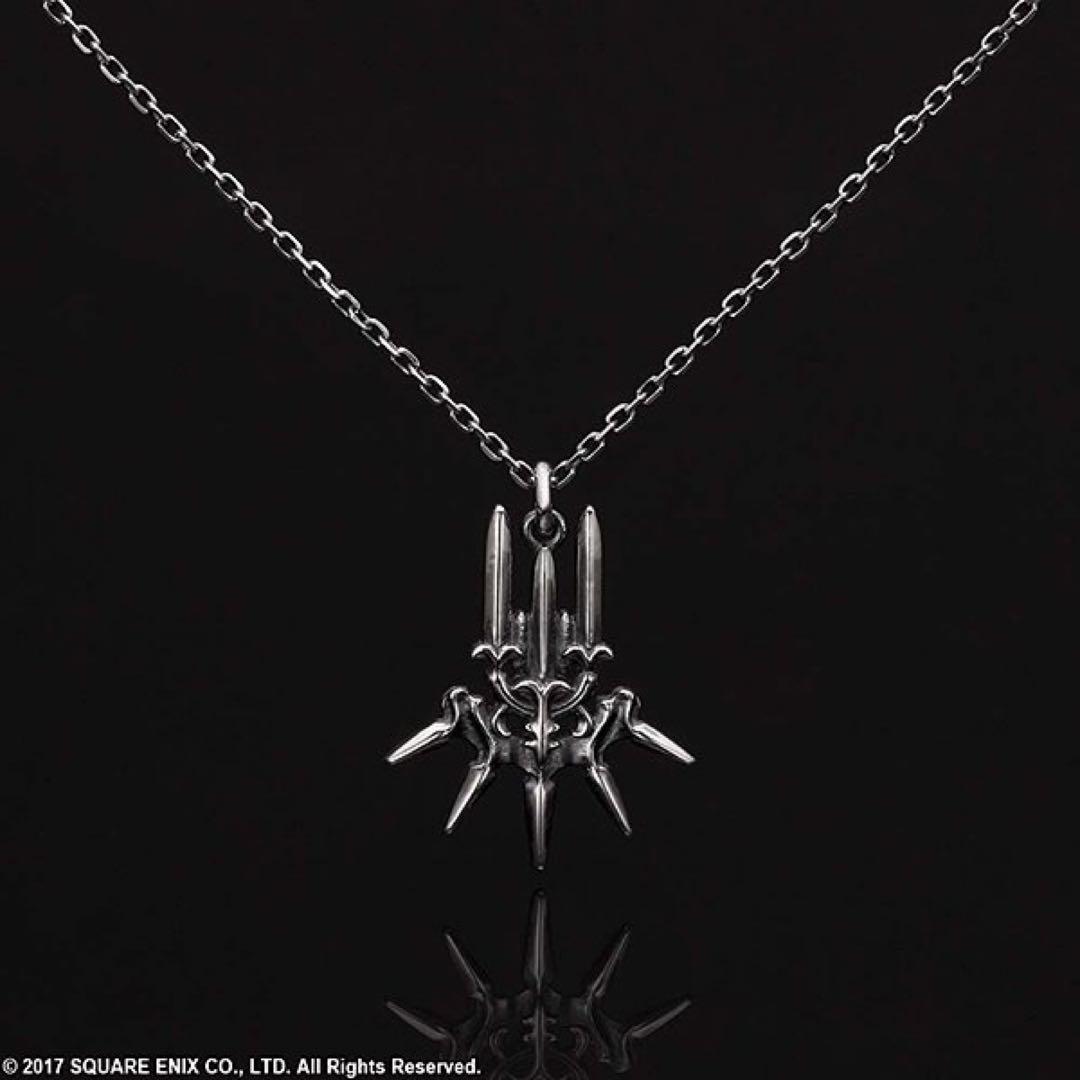 ニーア オートマタ シルバーネックレス ＜YoRHa＞ヨルハ