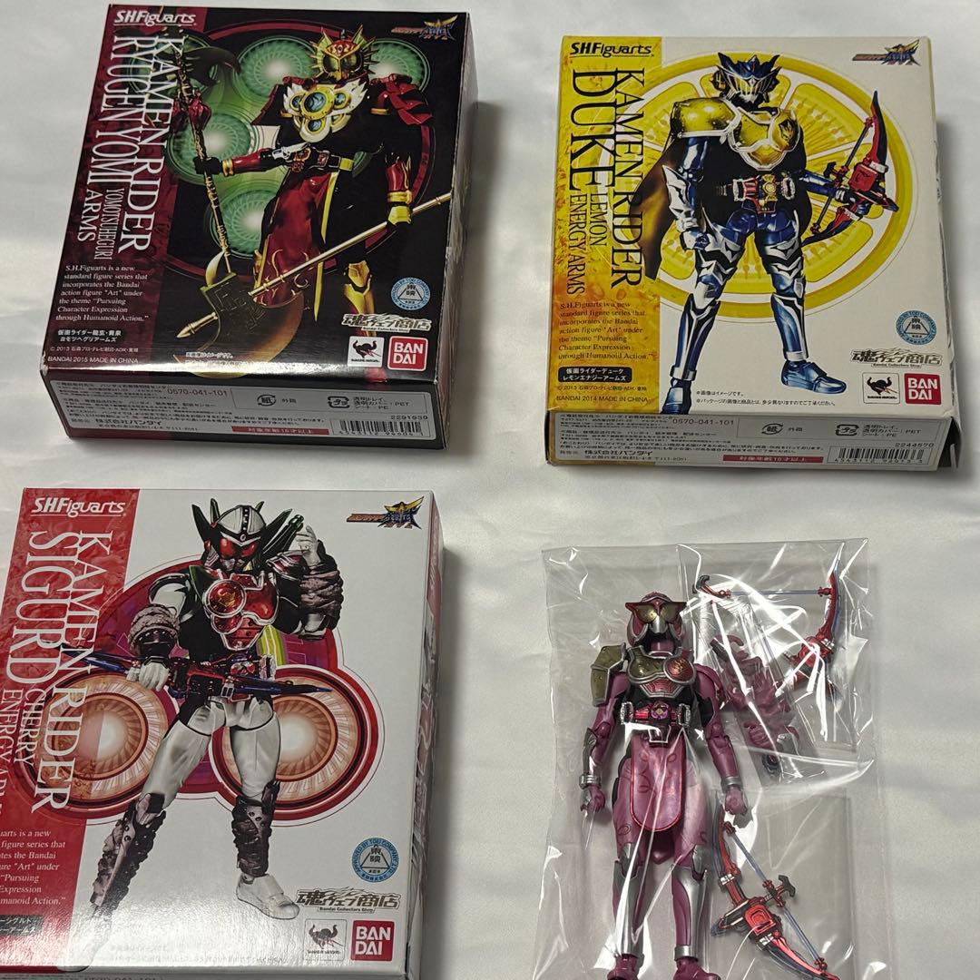 S.H.Figuarts デューク/シグルド/マリカ/龍玄 ヨモツヘグリ セット