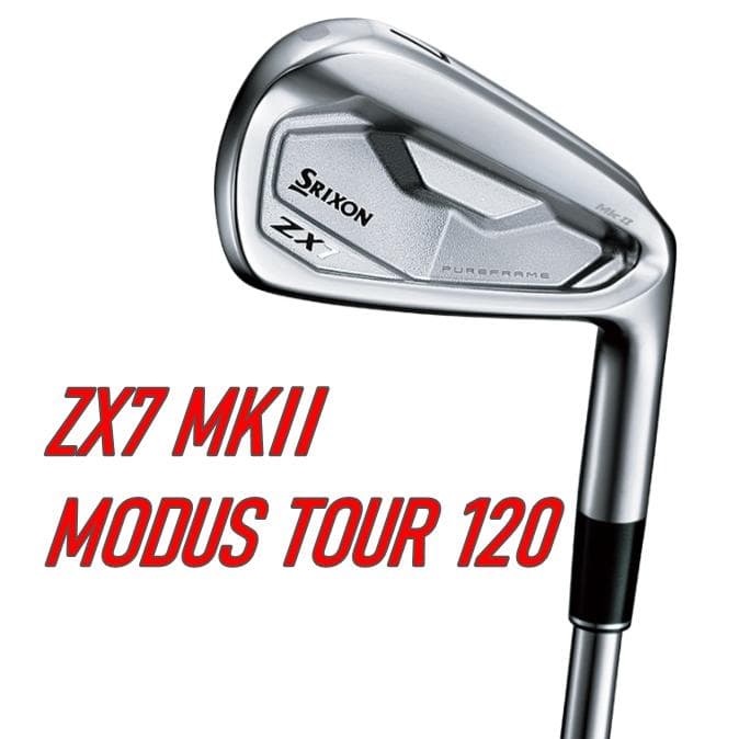 スリクソン zx7 mk2 アイアン 6本 MODUS3 TOUR 120 S
