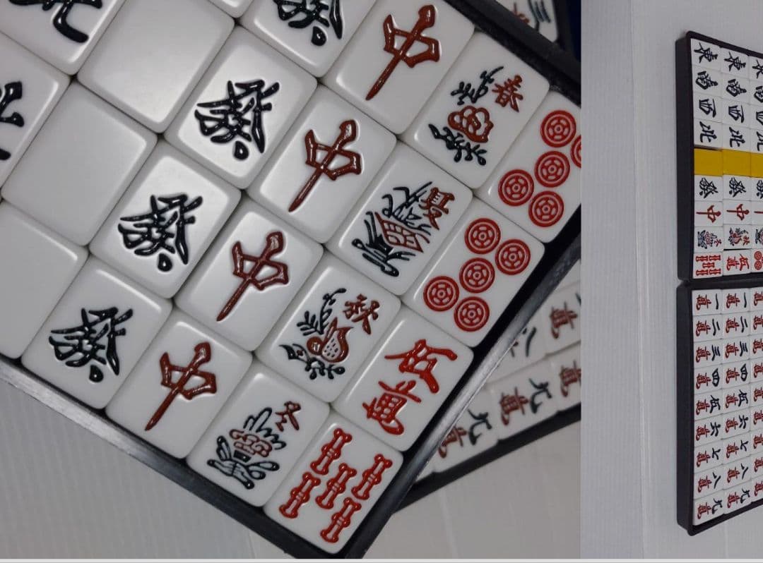 Ｌサイズ 特大麻雀牌 マージャンパイ まーじゃんぱい 特大 麻雀牌 Lサイズ