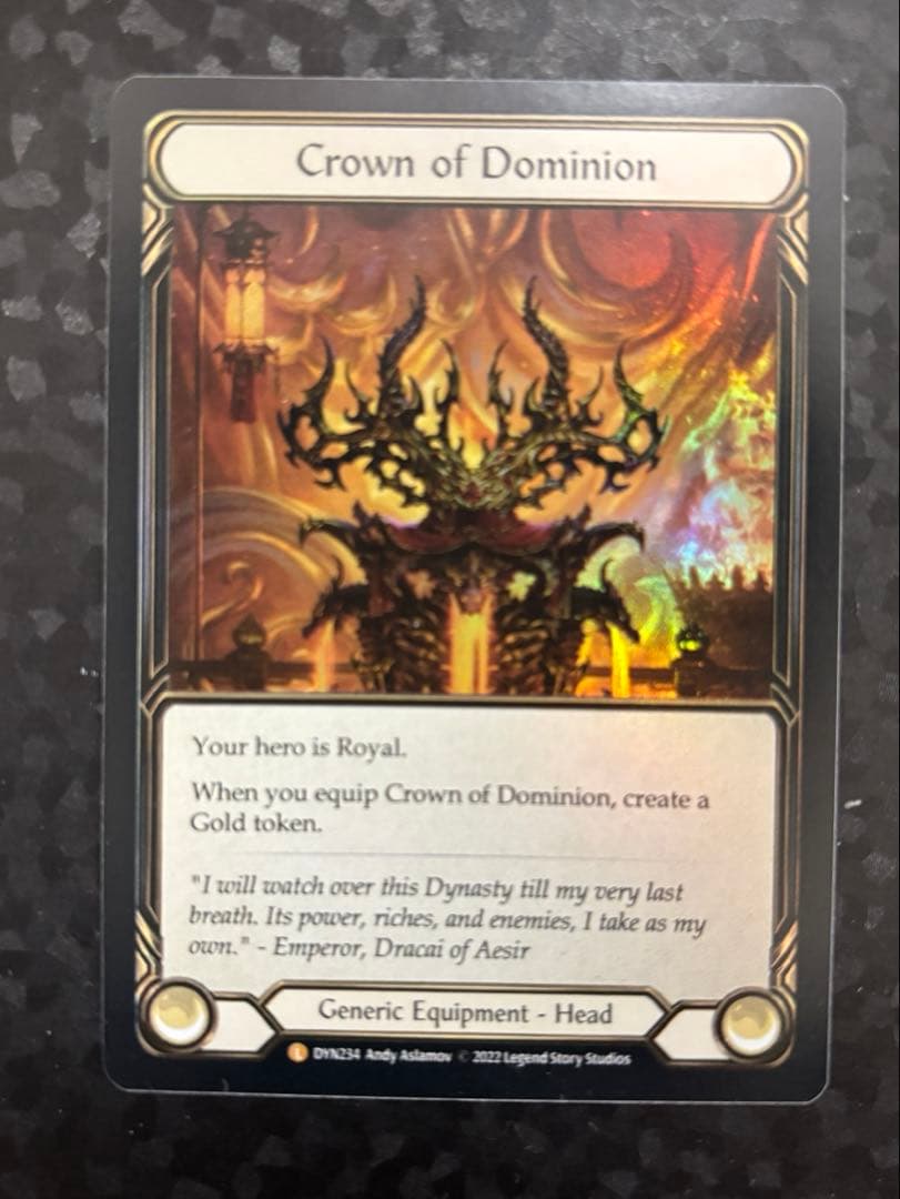 FaB フレッシュ&ブラッド Crown of Dominion 英語RF
