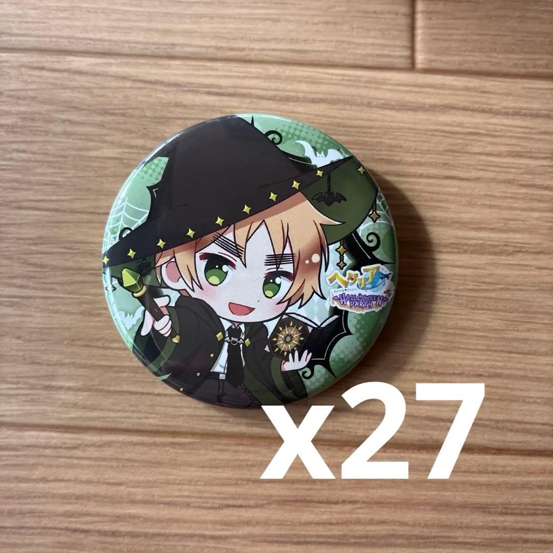 ヘタリア アモカフェ イギリス　缶バッジ