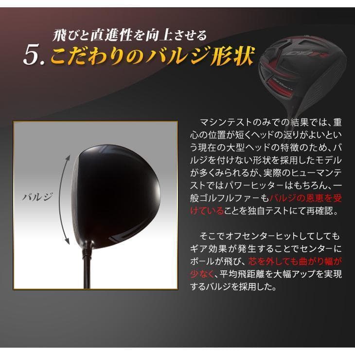 新品 CBR BLACKⅡ SLE適合 低ロフト６度～ プレミア飛匠シャフト仕様