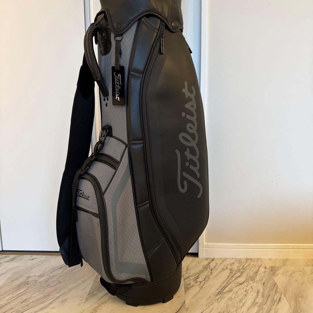 Titleist キャディバッグ 黒 グレー
