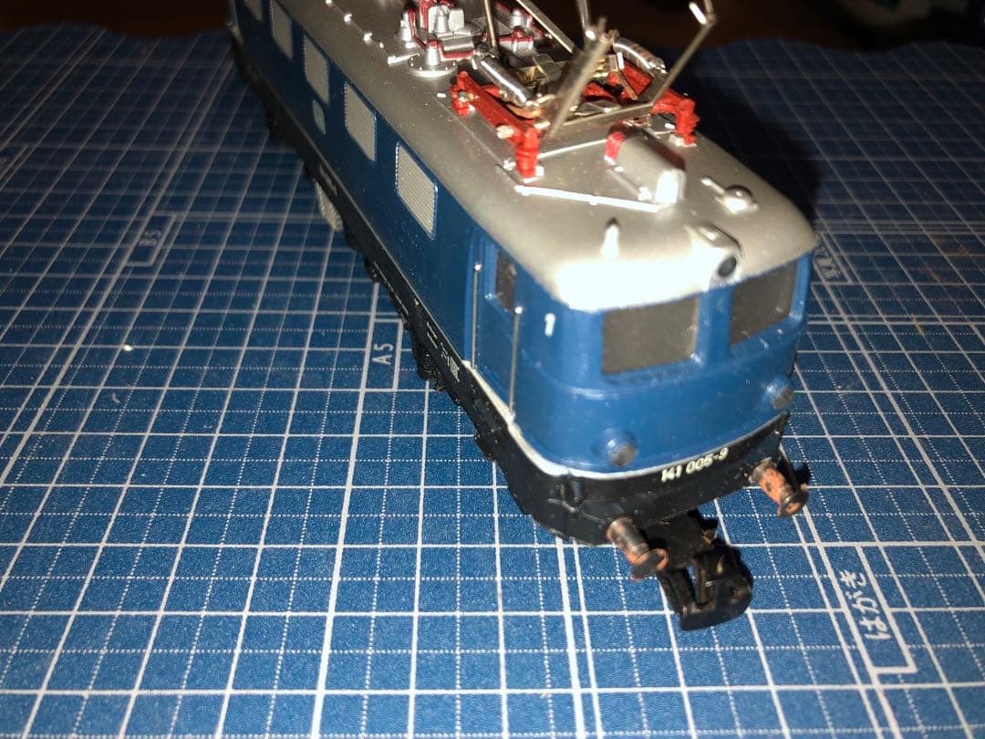動作未確認】メルクリンHO3034電気機関車E41＋貨車2両＋トランス+3029