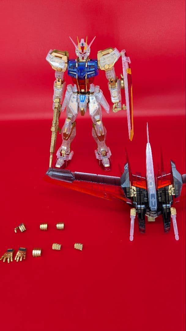 MG 1/100 エールストライクガンダム Ver.RM ソリッドクリア 完成品