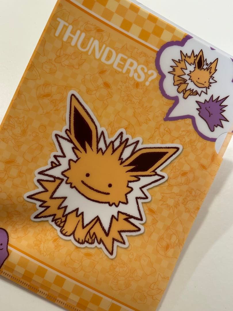 【レア】ブイズ　へんしん！メタモン　ノベルティ　A4クリアファイル