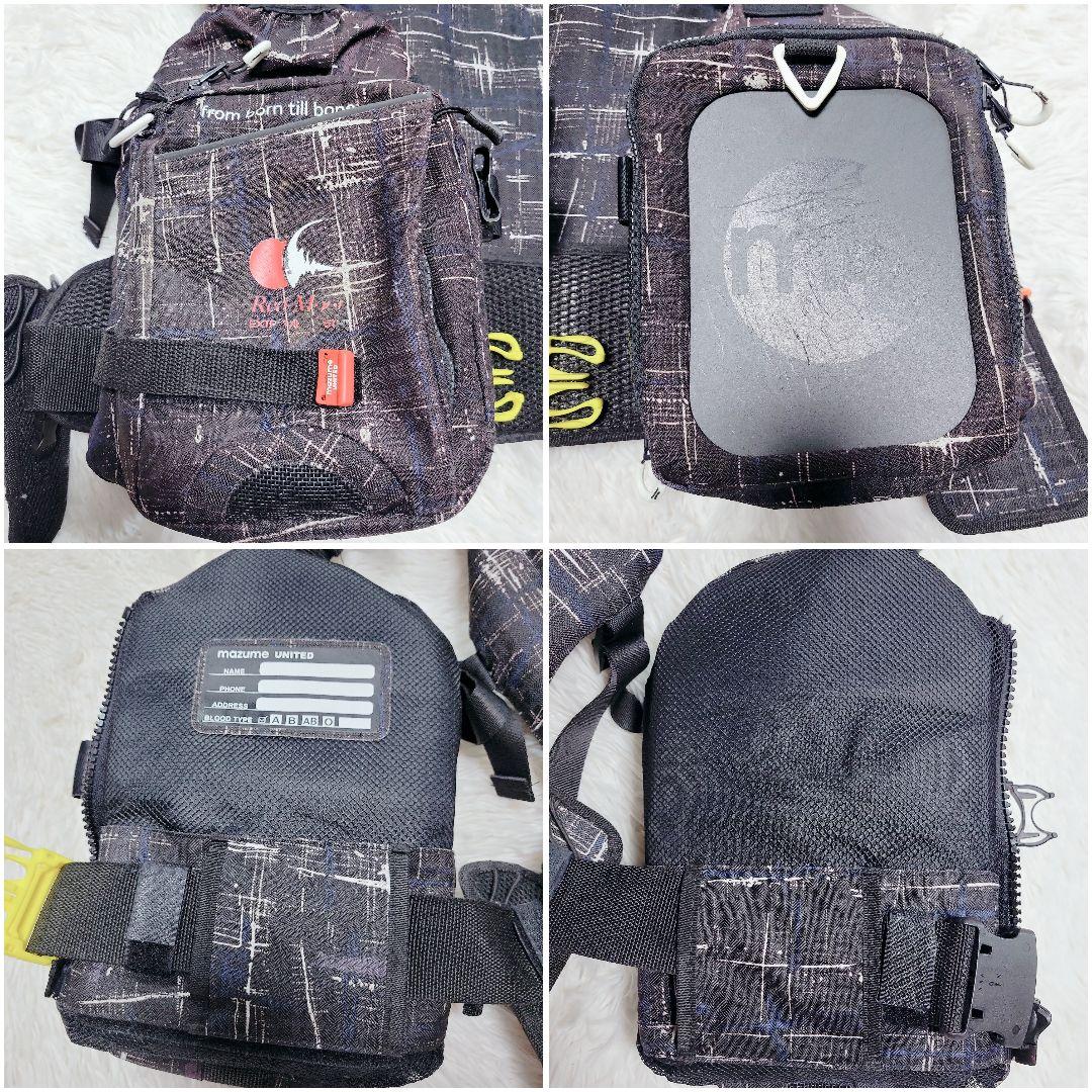 多機能✨mazume/マズメ　レッドムーン ライフジャケットV カモ 救命具