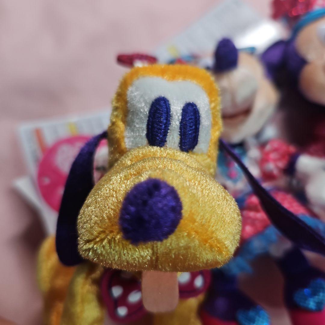 ミッキー ミニー プルート ぬいぐるみセット　ミニパル　ディズニー　ミニファン