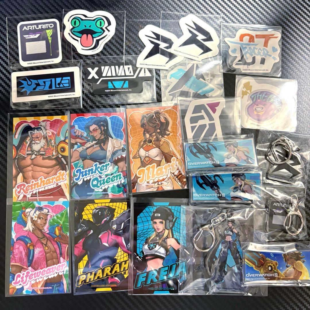 OVERWATCH オーバーウォッチ くじ ラッフルくじ　フレイヤ グッズ