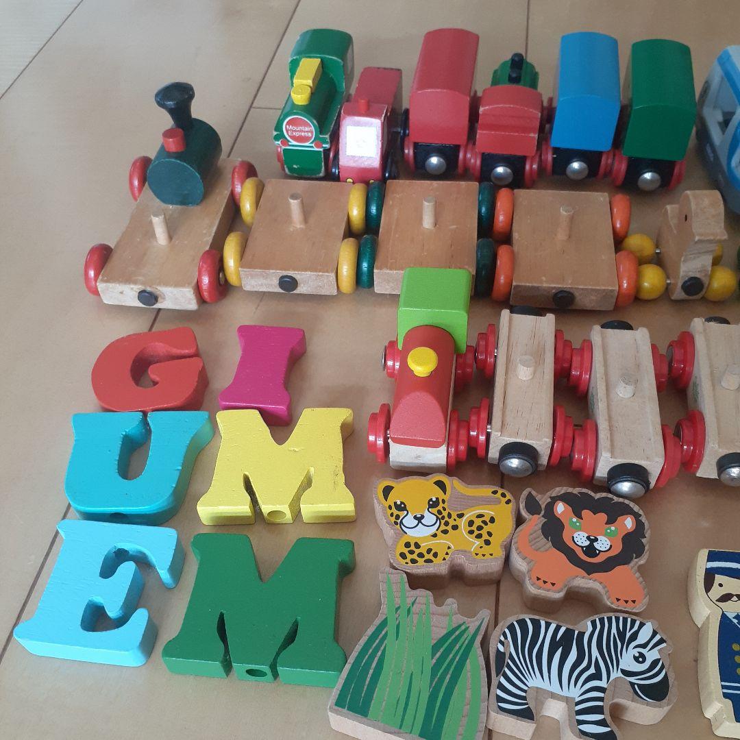 BRIO 木製鉄道セット 車両付き　イケア含む